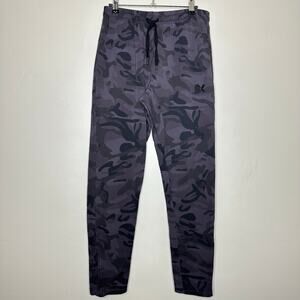 BROKIG BK Mens Camo Jogger Pants Ankle Zip Casual Gym Workout Size Large